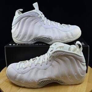 NEW Nike Air Foamposite One Triple White (2025) NBY HJ5195 100 Men Size 10